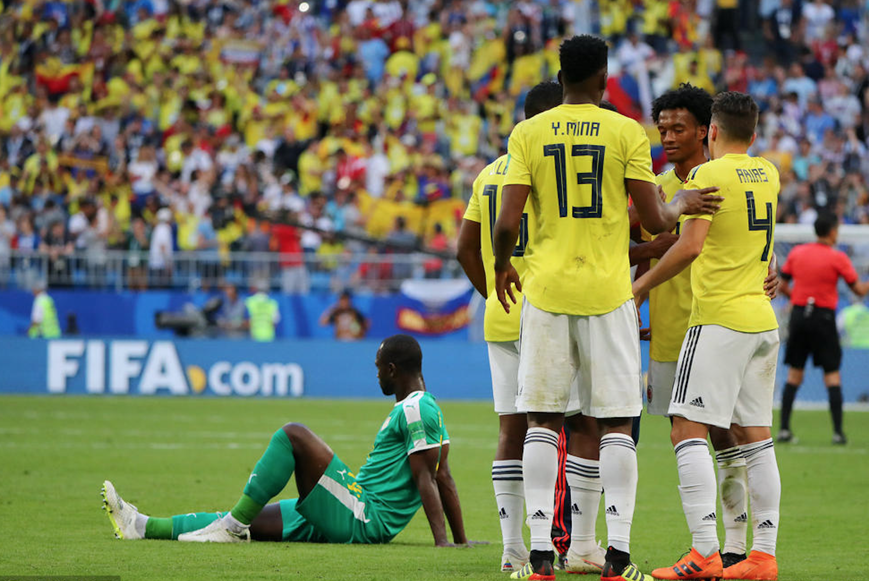 哥伦比亚横扫塞内加尔，拉什福德带队取胜